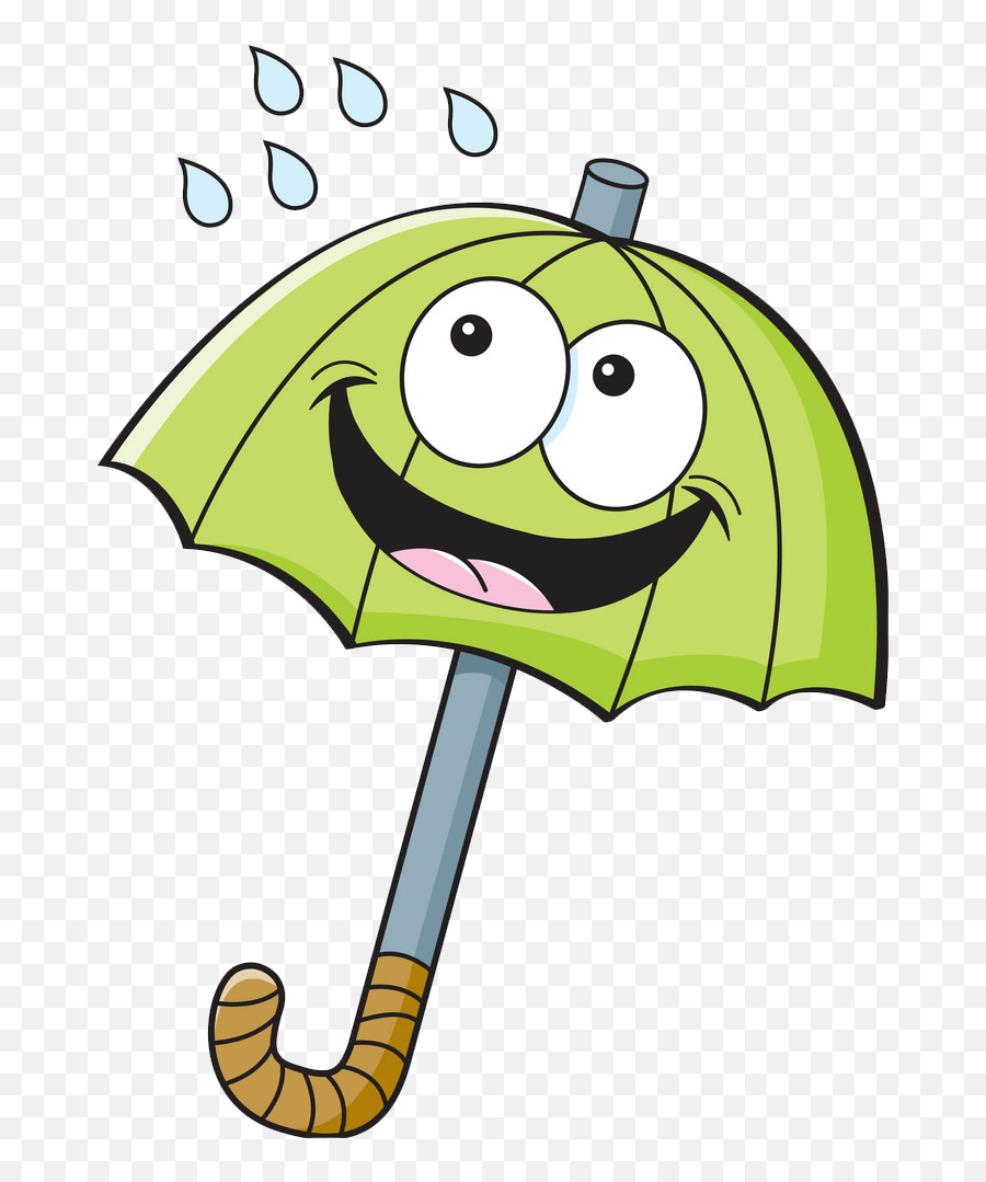 Smiling Umbrella Clipart Transparent Emoji,Umbrella Clipart