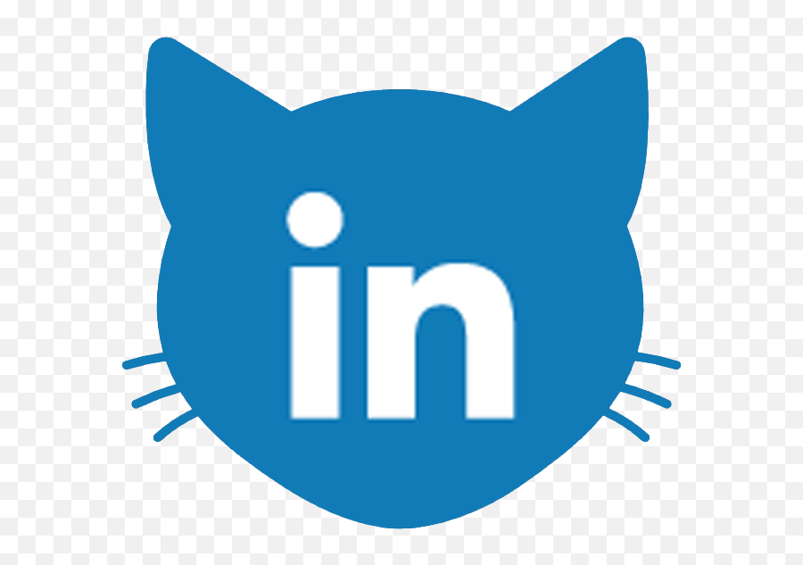 Https - Cat Face Vector Png Full Size Png Download Seekpng Black Circle Transparent Linkedin Icon Emoji,Cat Face Png