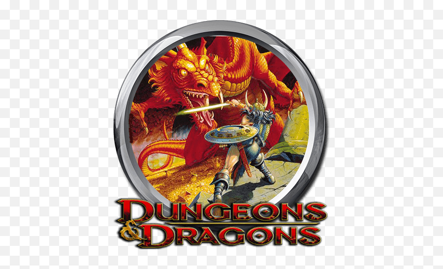 Dungeons And Dragons Wheel Tarcisio Style U2013 Vpinballcom - Dungeons And Dragons Red Box Emoji,Dungeons And Dragons Logo