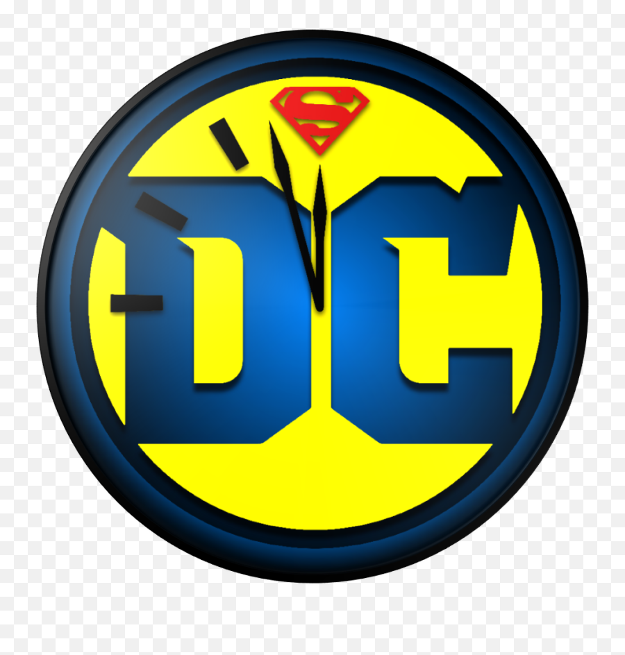 Doomsday Clock Dc Comics Logo Bullet - Watchmen Dc Logo Png Emoji,Dc Comics Logo