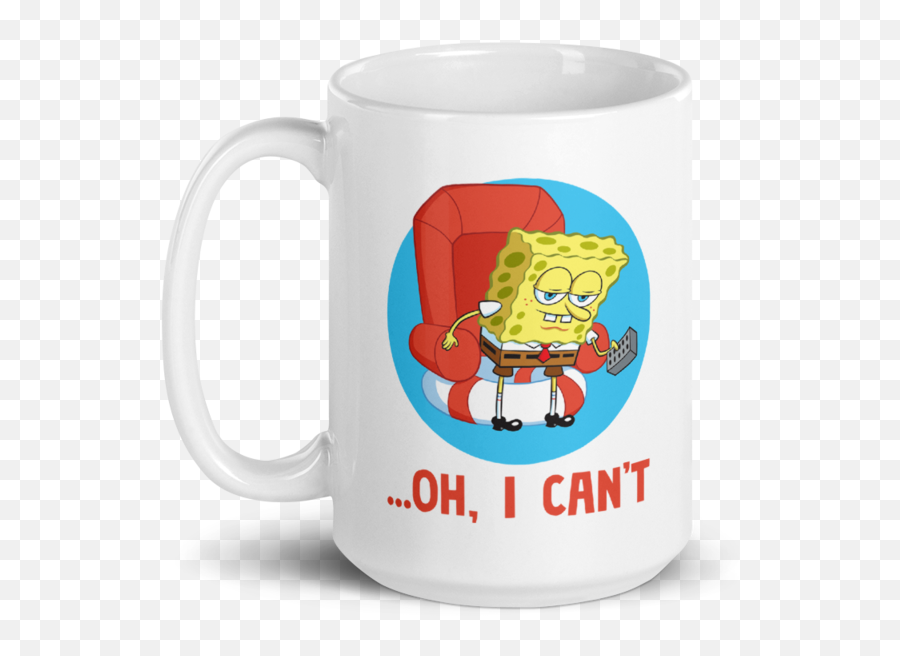 Spongebob Squarepants Oh I Cant Meme - Mug Emoji,Spongebob Meme Png