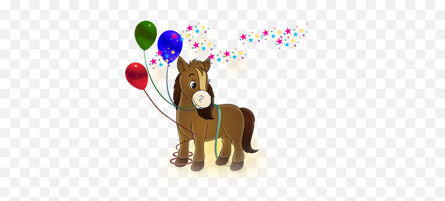 Pony Clipart Pony Riding - Pony Party Emoji,Pony Clipart