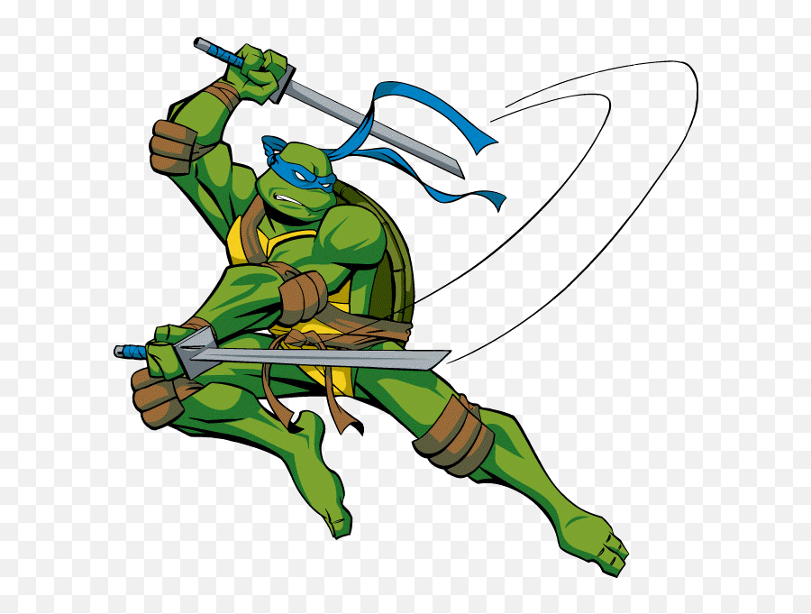 Leonardo Ninja Turtle - Leonardo Ninja Turtles Transparent Emoji,Ninja Turtle Clipart