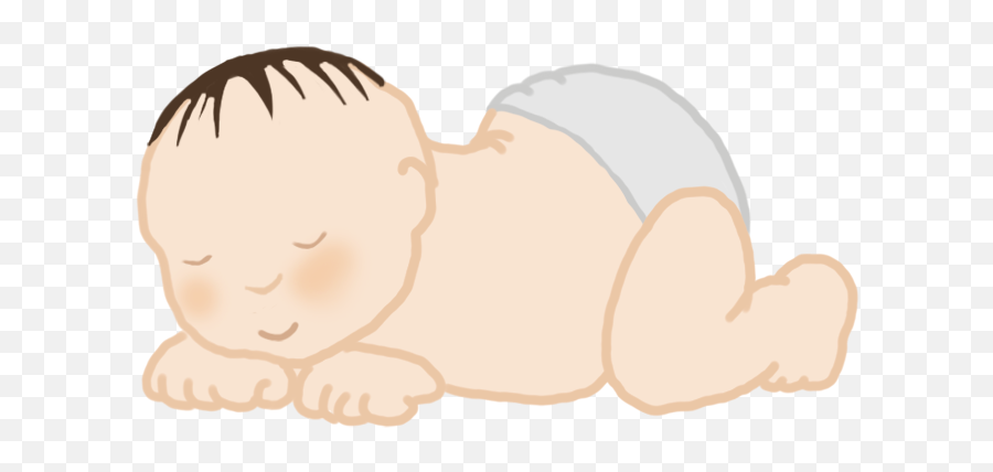 Baby Clipart - Baby Drawing Emoji,Sleeping Baby Clipart