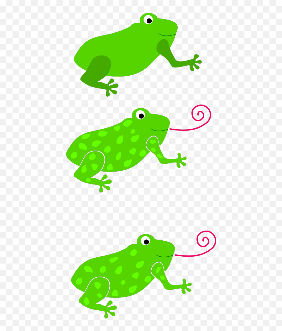 Three Different Frogs Png Svg Clip Art For Web - Download Emoji,Toads Clipart