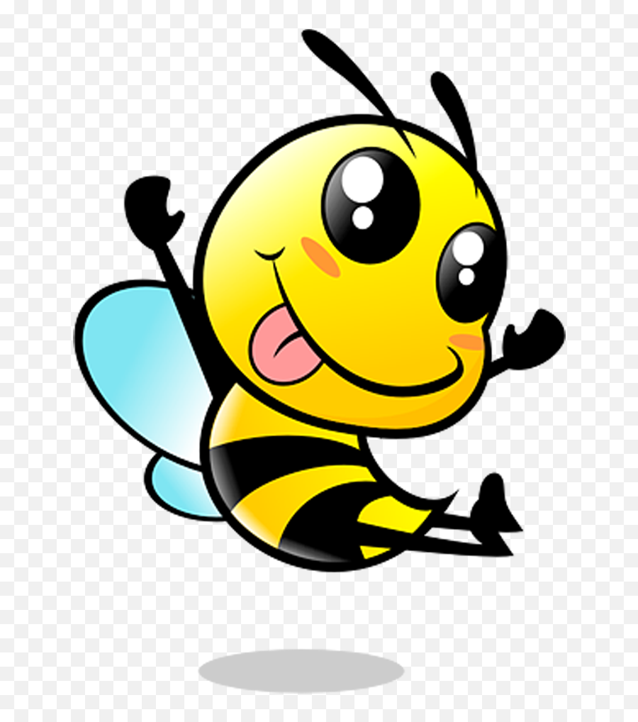 Download Honey Bee Cartoon Png - Baby Bib Showtop Emoji,Baby Bib Clipart