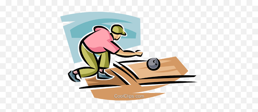 Person Bowling Royalty Free Vector Clip Art Illustration Emoji,Free Bowling Clipart