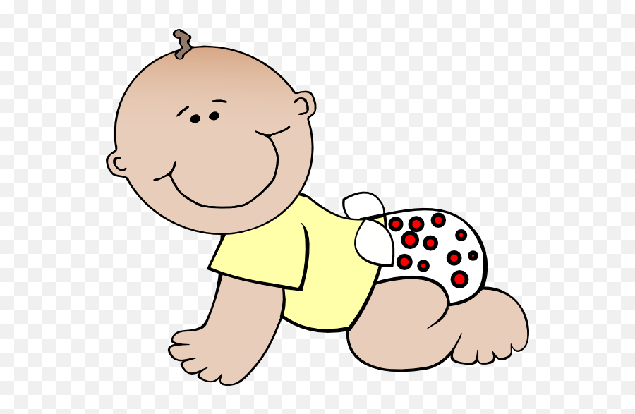 Free Cliparts Crawling Babies Download - Baby Crawling Clip Art Emoji,Baby Clipart