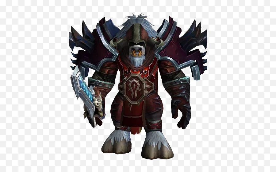 Blood Dk Horde - Outfit World Of Warcraft Emoji,Wow Horde Logo