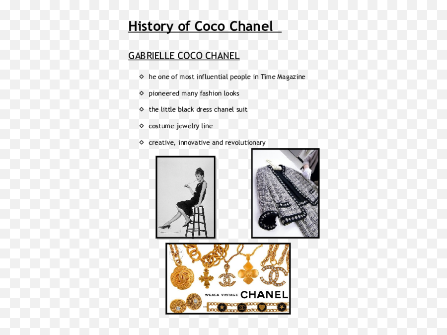 Download Hd Doc - Coco Chanel Transparent Png Image Emoji,Chanel Png