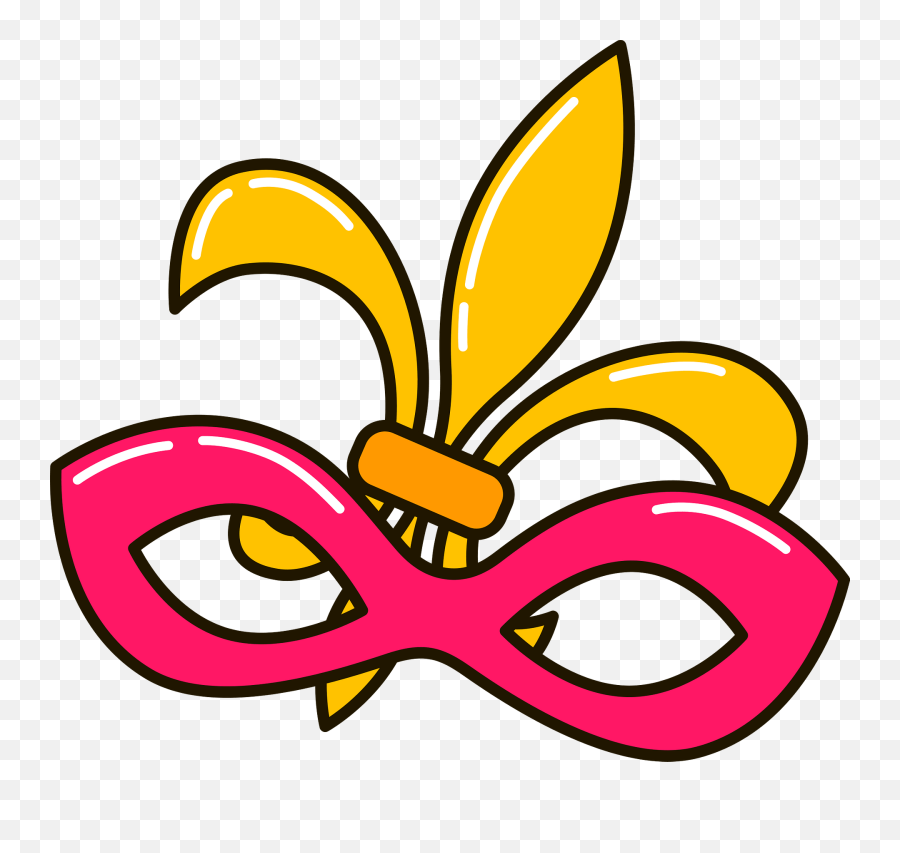 Mardi Gras Clipart - Girly Emoji,Mardi Gras Clipart