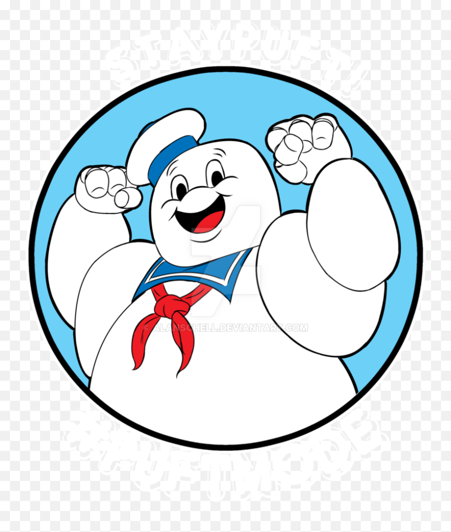 Staypuft Marshmallow Man By - Stay Puft Marshmallow Man Art Stay Puft Marshmallow Man Clipart Emoji,Marshmallow Clipart