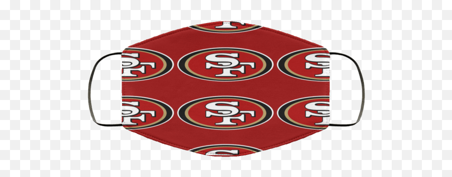 San Francisco 49ers Face Mask - San Francisco 49ers Emoji,49ers Logo