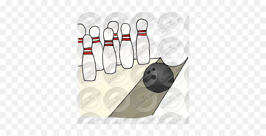 Gutter Picture For Classroom Therapy Use - Great Gutter Bowling Ball Gutter Ball Transparent Png Emoji,Bowling Pin Clipart