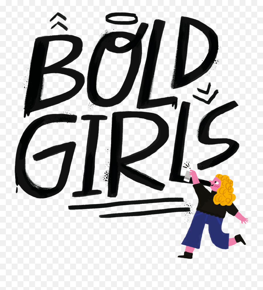 Bold Girls Logo - Black Text Cmyk Girl U2013 Childrens Books Ireland Language Emoji,Girl Logo