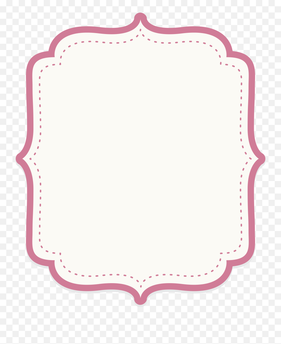 Doughnut Clipart Cute Circle Border - Motif Transparent Decorative Emoji,Circle Border Png