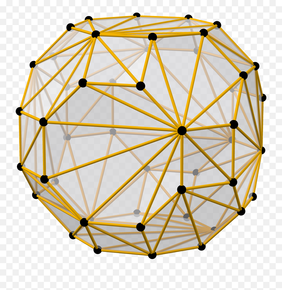 Truncated Cuboctahedron Ball - Dot Emoji,Triangles Png