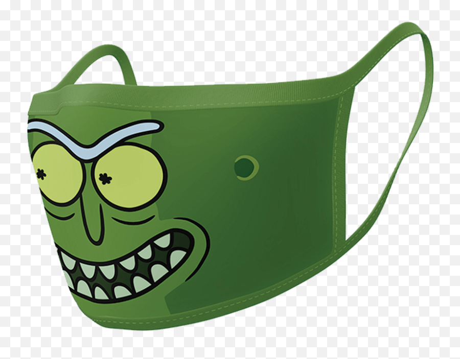 Face Mask Rick And Morty Pickle Rick 2 - Pack Pickle Rick Emoji,Pickle Rick Transparent