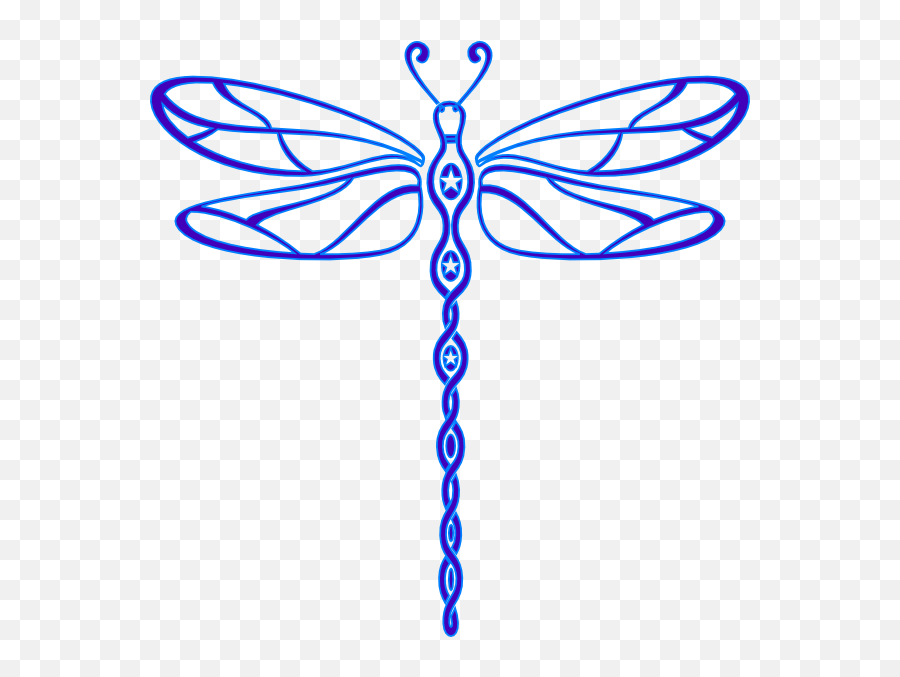 Dragonfly - Simple Dragonfly Outline Emoji,Dragonfly Clipart
