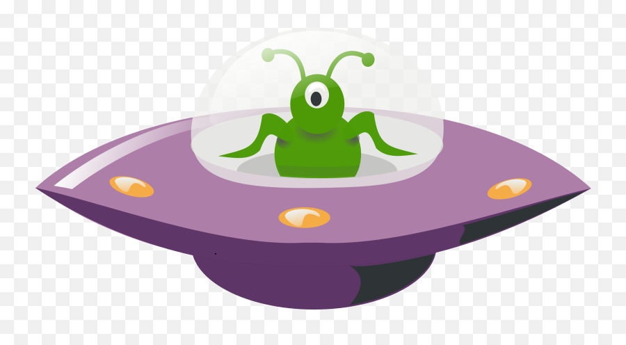Animated Ufo Clipart - Alien Spaceship Clipart Transparent Emoji,Alien Clipart