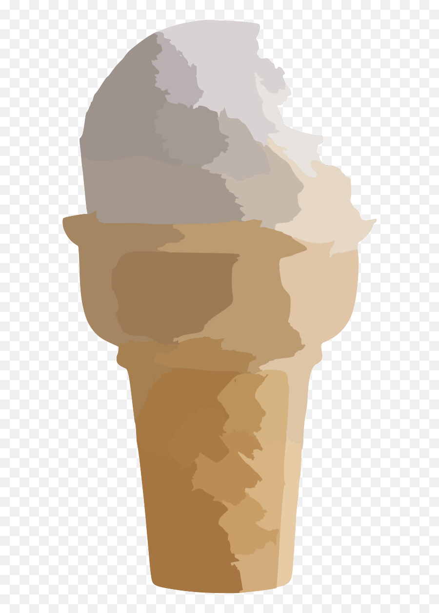 Ice Cream Cone Vanilla Svg Vector Ice Cream Cone Vanilla - Ice Cream Vanilla Clipart Emoji,Vanilla Clipart
