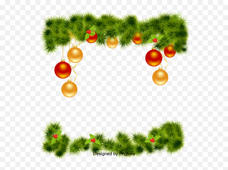 Vector Xmas Border Png - Christmas Background Border Png Emoji,Christmas Border Png