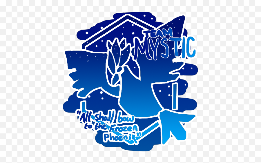 Made A Team Mystic Logo In Photoshop - Language Emoji,Team Mystic Logo