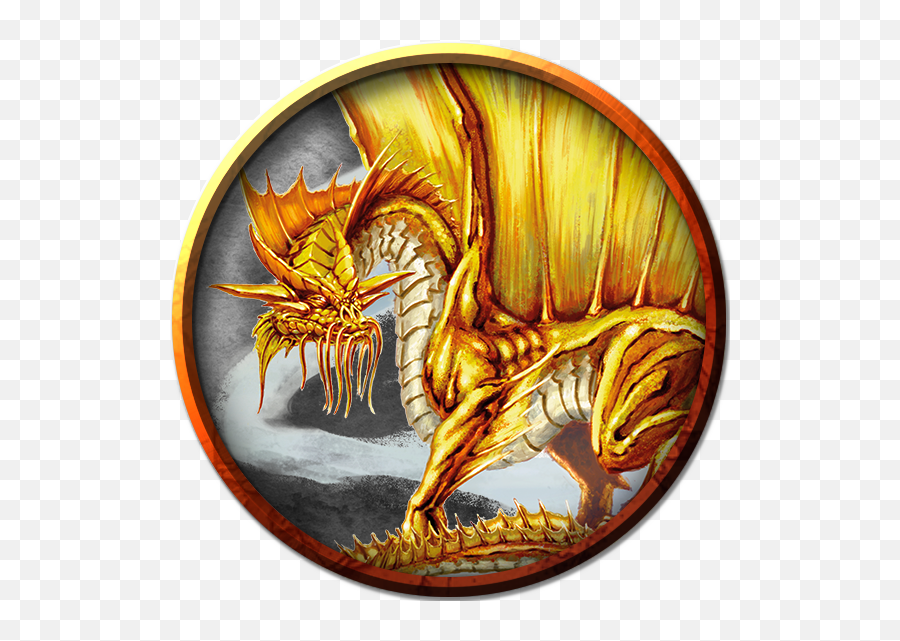 Adult Gold Dragon - Dnd 5e Ancient Gold Dragon Full Size Emoji,Dnd Png