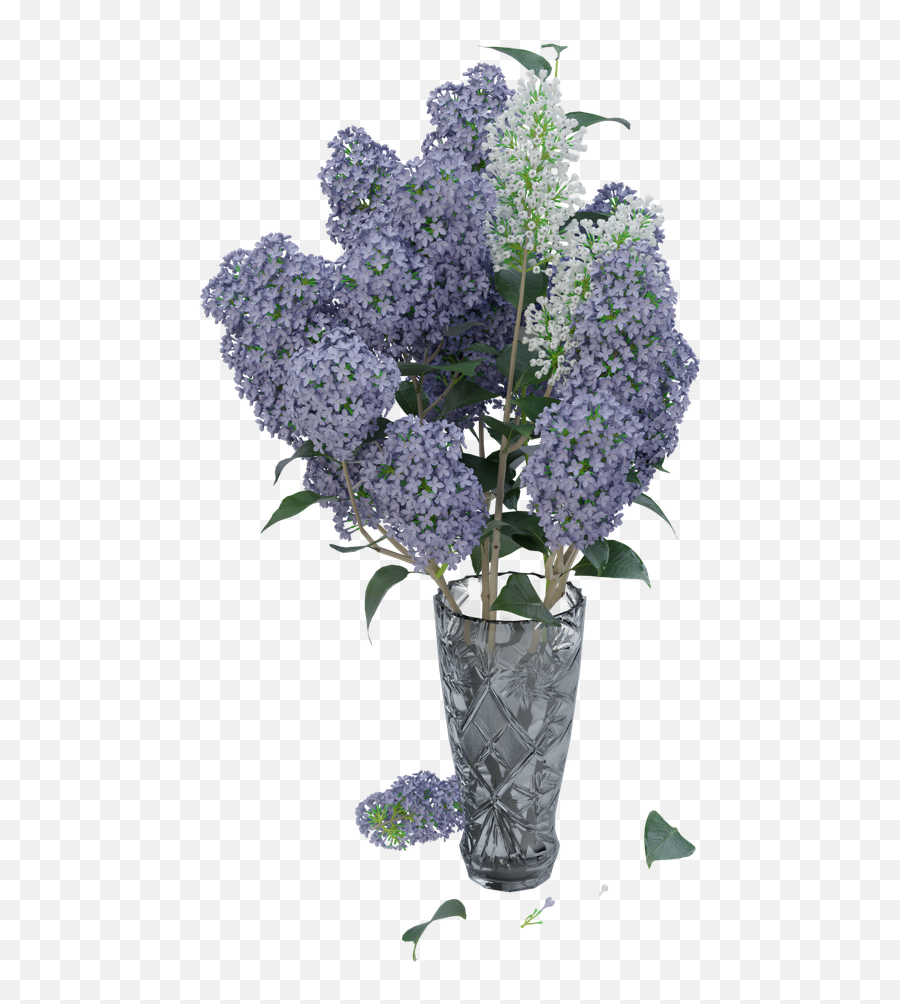 Blenderkit Model Purple Flowers In Category Nature U003e Plant Emoji,Purple Flower Transparent Background