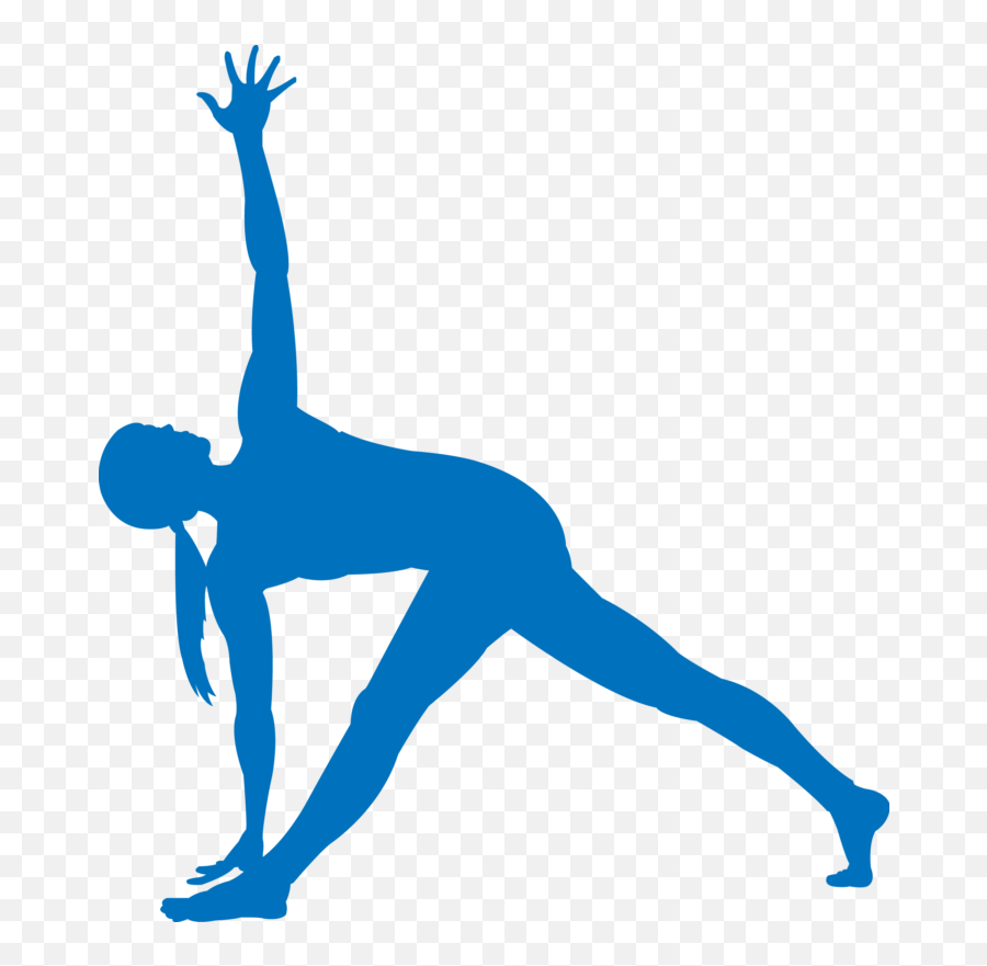 Transparent Yoga Pose Clipart - Yoga Poses Blue Png Emoji,Yoga Poses Clipart