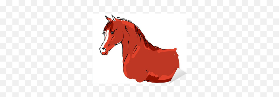 Vector Berber Horse Sticker U2022 Pixers - We Live To Change Emoji,Mustang Head Clipart
