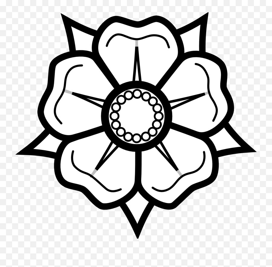 Flower Drawing Pretty Drawings Of - Drawing Black And White Flower Emoji,Flowers Clipart