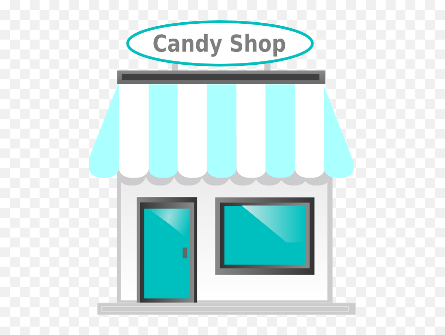 Candy Store Clip Art - Candy Store Clip Art Emoji,Store Clipart