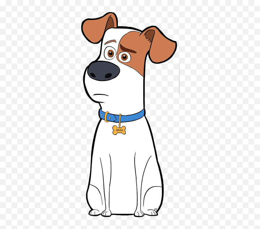 Free Life Cartoon Cliparts Download - Max Secret Life Of Pets Clipart Emoji,Life Clipart