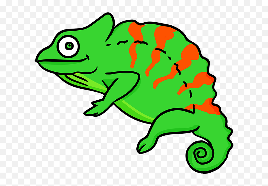 Online Free Clip Art Public Domain - Clip Art Chameleon Emoji,Public Domain Clipart