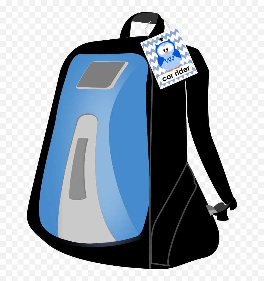 Clipart Backpack Hook Clipart Backpack Hook Transparent - Tag On A Bag Clipart Emoji,Hook Clipart