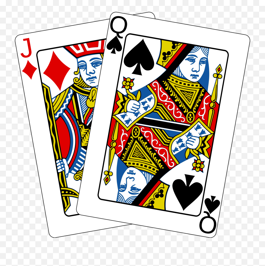 Cards Clipart Pinochle - Bridge Card Vs Poker Card Pinochle Clipart Emoji,Cards Clipart