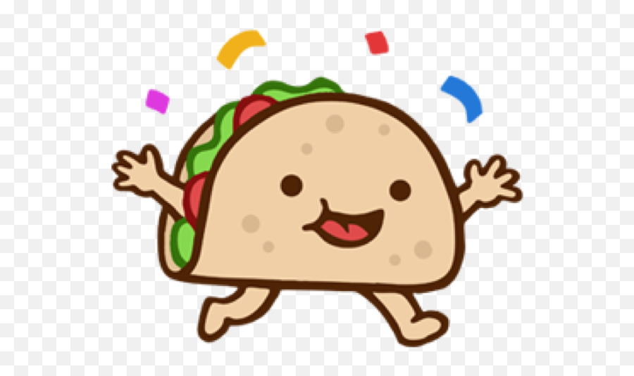 Tacos Clipart Happy Tacos Happy Transparent Free For - Silly Taco Emoji,Tacos Clipart