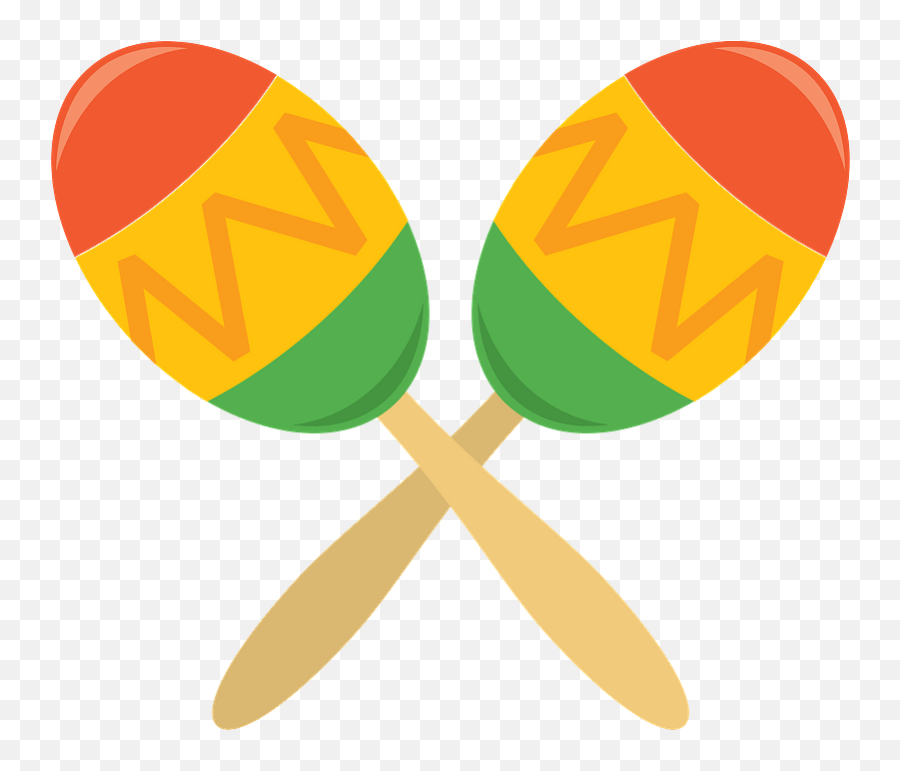 Maracas Clipart - Language Emoji,Maracas Clipart