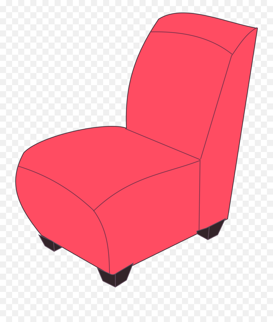 Red Chair Clipart - Clip Art Bay Clipart Cartoon Sofa Chair Emoji,Chair Clipart
