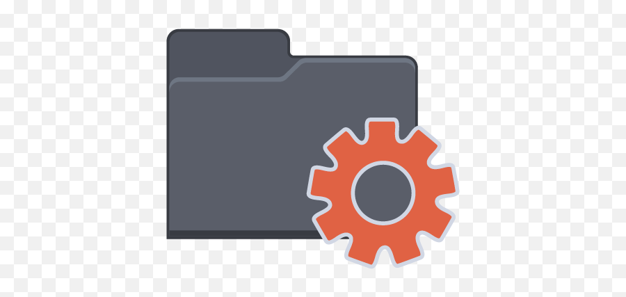 Setting - Folder Icon 512x512px Ico Png Icns Free Folder Setting Icon Png Emoji,Settings Icon Png