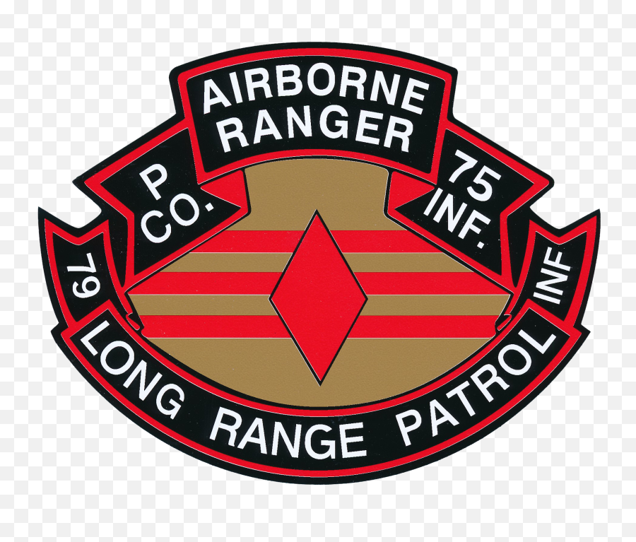 Long Range Recon Patrol Rangers - Language Emoji,Army Ranger Logo