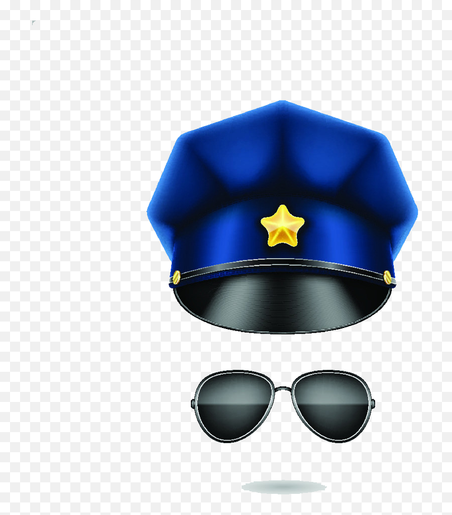 Hat Police Officer U8b66u5e3d - Police Hat Png Download Police Accessories Vector Emoji,Police Hat Clipart