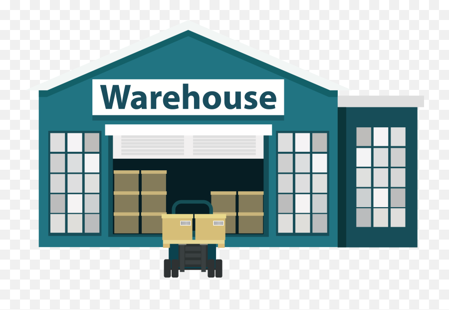 Graphic Black And White Download - Warehouse Png Emoji,Warehouse Clipart