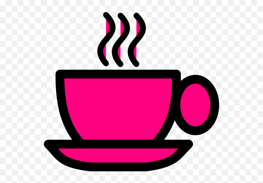 Tea Clipart Vector Tea Vector - Pink Coffee Cup Clipart Emoji,Tea Clipart
