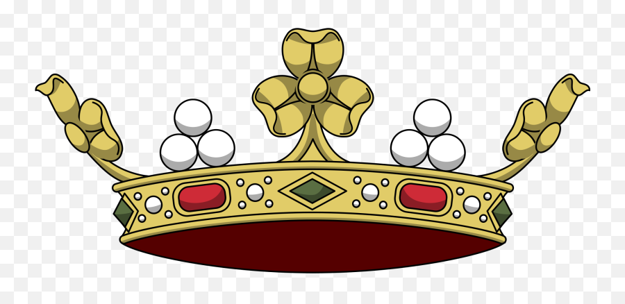 Coronas Vector Png - Italian Prince Crown Transparent Corona Png Emoji,Crown Png Vector