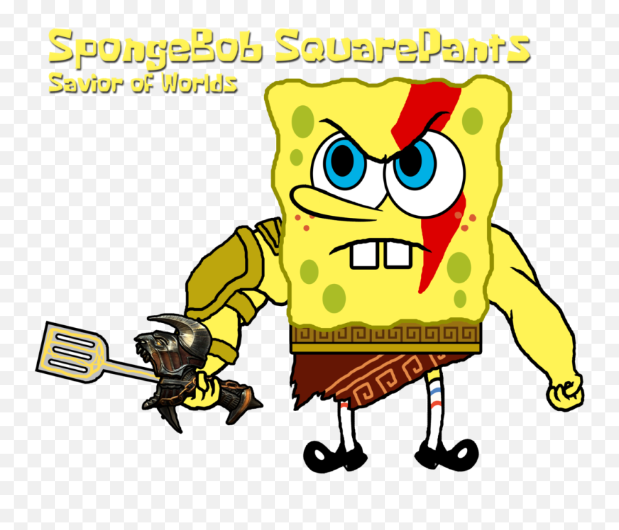 Spongebob Squarepants Download Transparent Png Image Emoji,Kratos Transparent