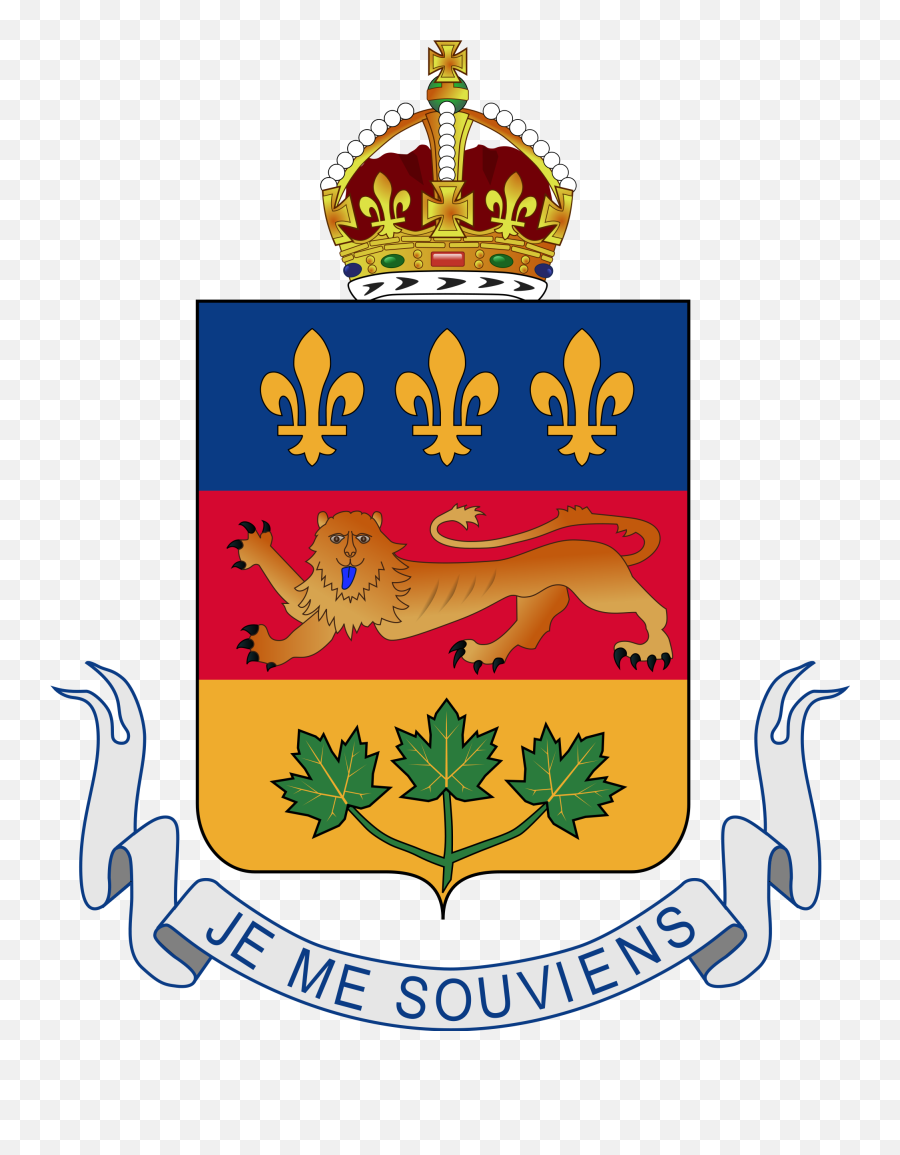 Why Do Quebec License Plates Say Je Me Souviens - Frenchly Emoji,Logo License Plates