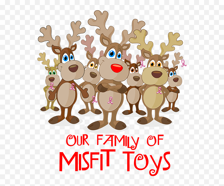 Misfits Have More Fun Rudolph Png Image Transfers Craft Emoji,Rudolph Png