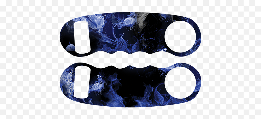 Kolorcoat Knuckle Popper Opener - Blue Smoke Emoji,Blue Smoke Transparent
